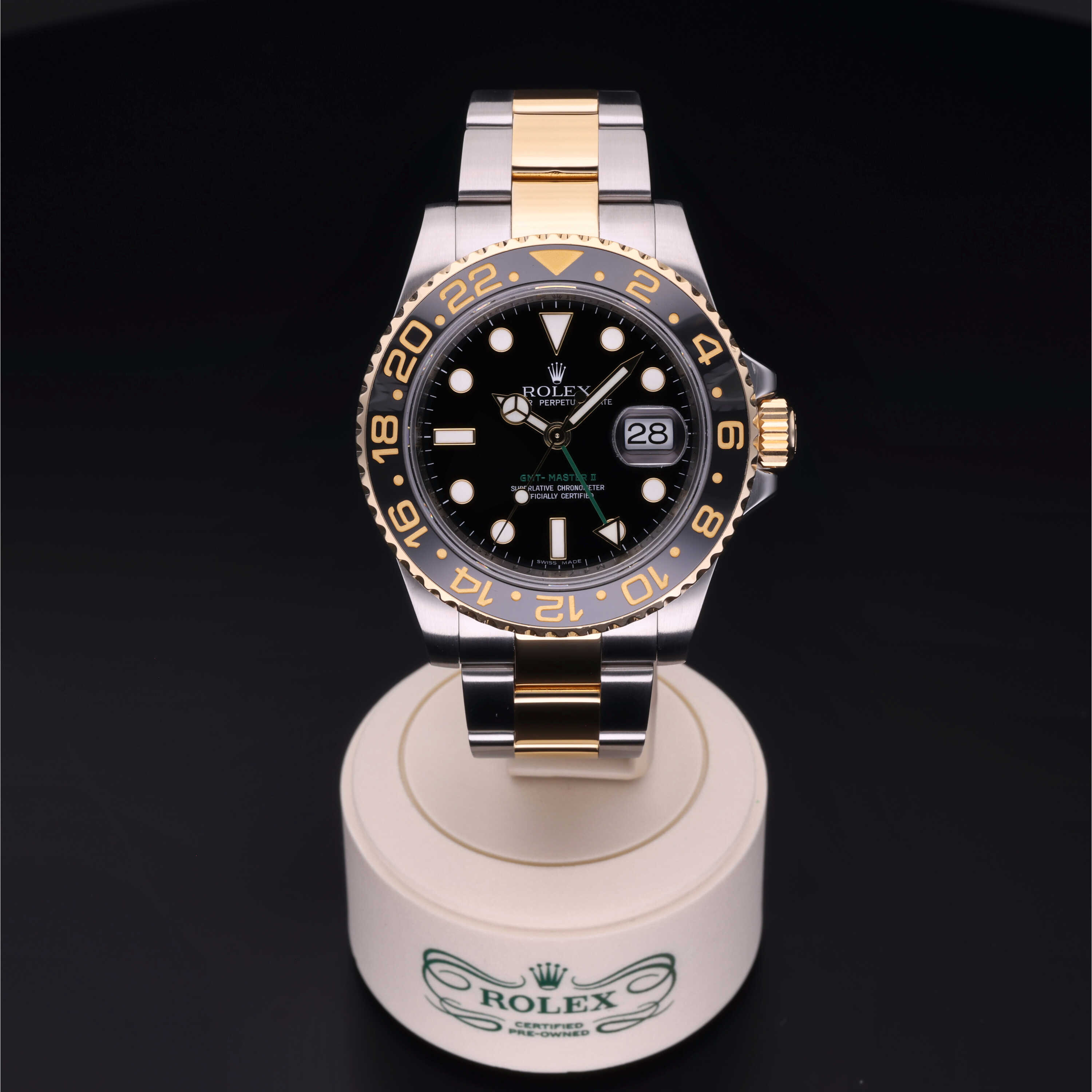 Rolex gmt master deals 2 or et acier