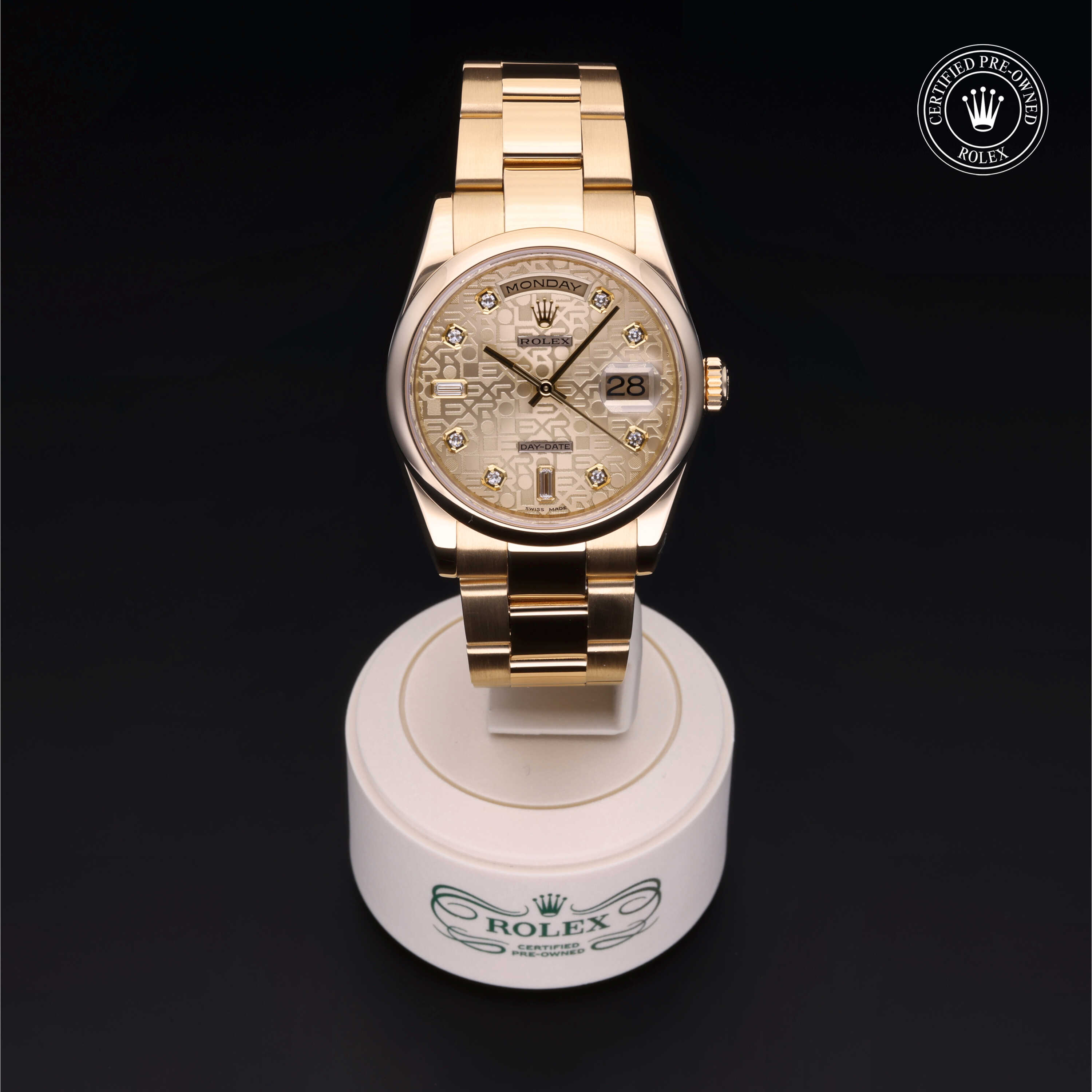 Rolex Certified Pre Owned Day Date 118208