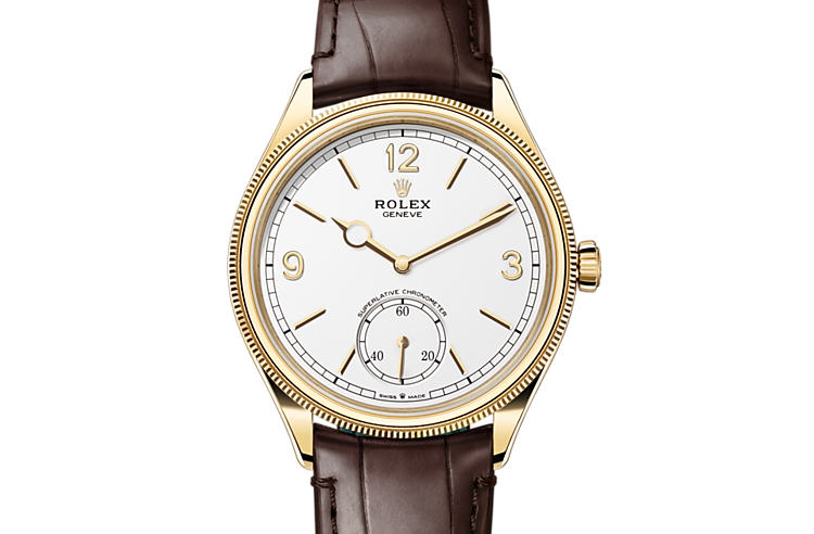 Rolex 1908 in 18 kt yellow gold M52508 0006 Tourneau Bucherer