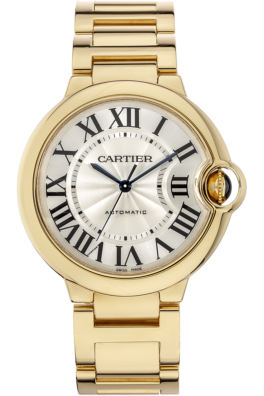 ballon bleu yellow gold automatic