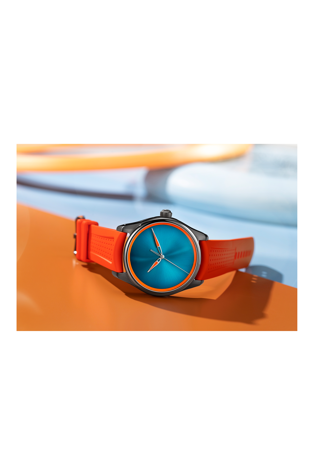 H. Moser & Cie. Pioneer Centre Seconds Spiced Aqua (3201-1205)