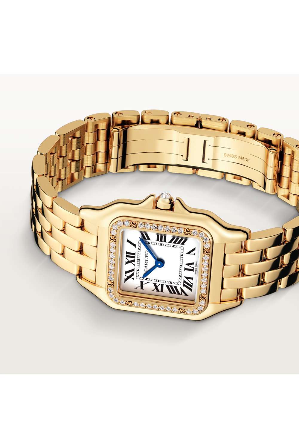 Cartier クォーツ 腕時計 ゴールド Cartier クォーツ 腕時計 ゴールド Cartier Santos De Cartier Watch