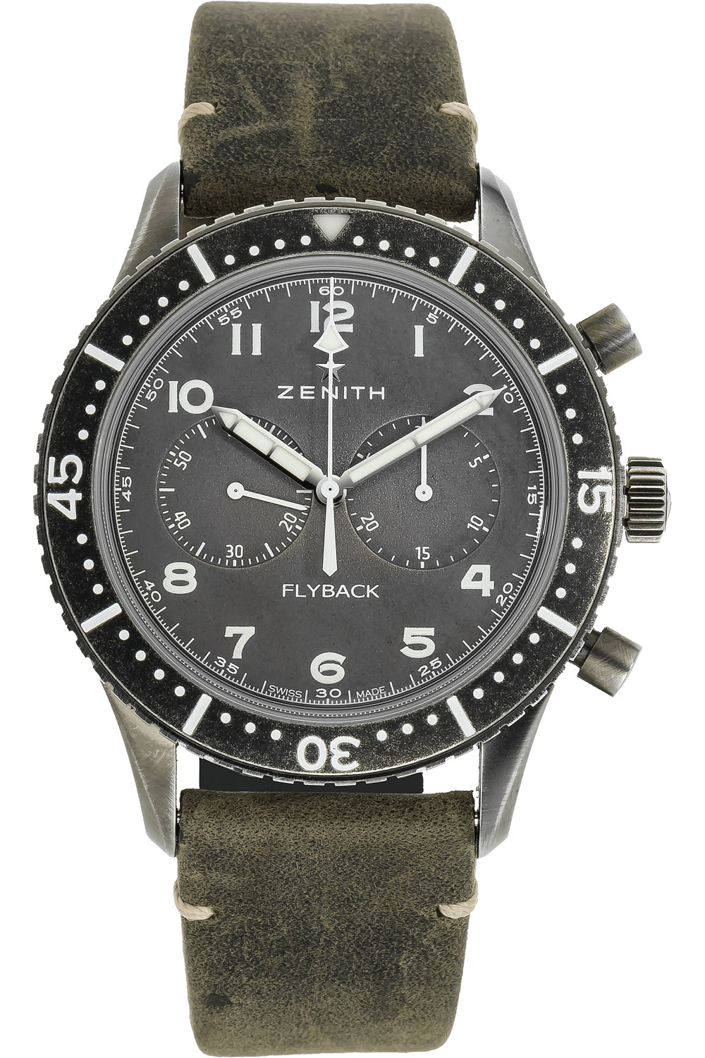 Pre Owned Zenith Pilot Cronometro CP 2 11224040521C773