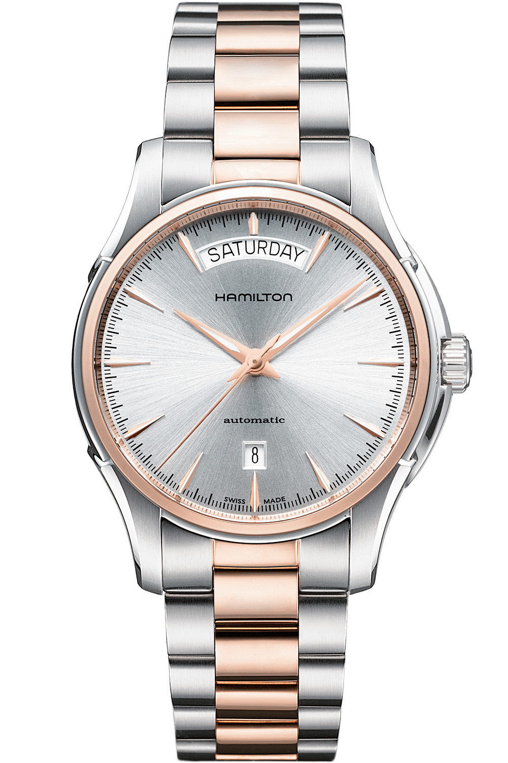 Hamilton jazzmaster day deals date automatic