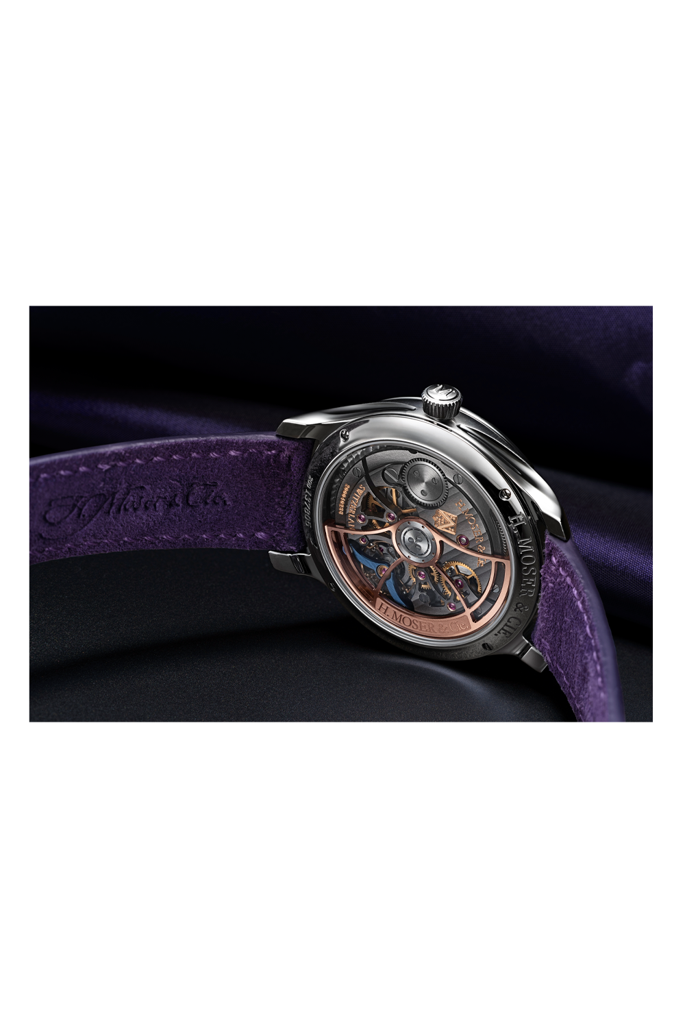 H. Moser & Cie. Endeavour Centre Seconds Concept Purple Enamel