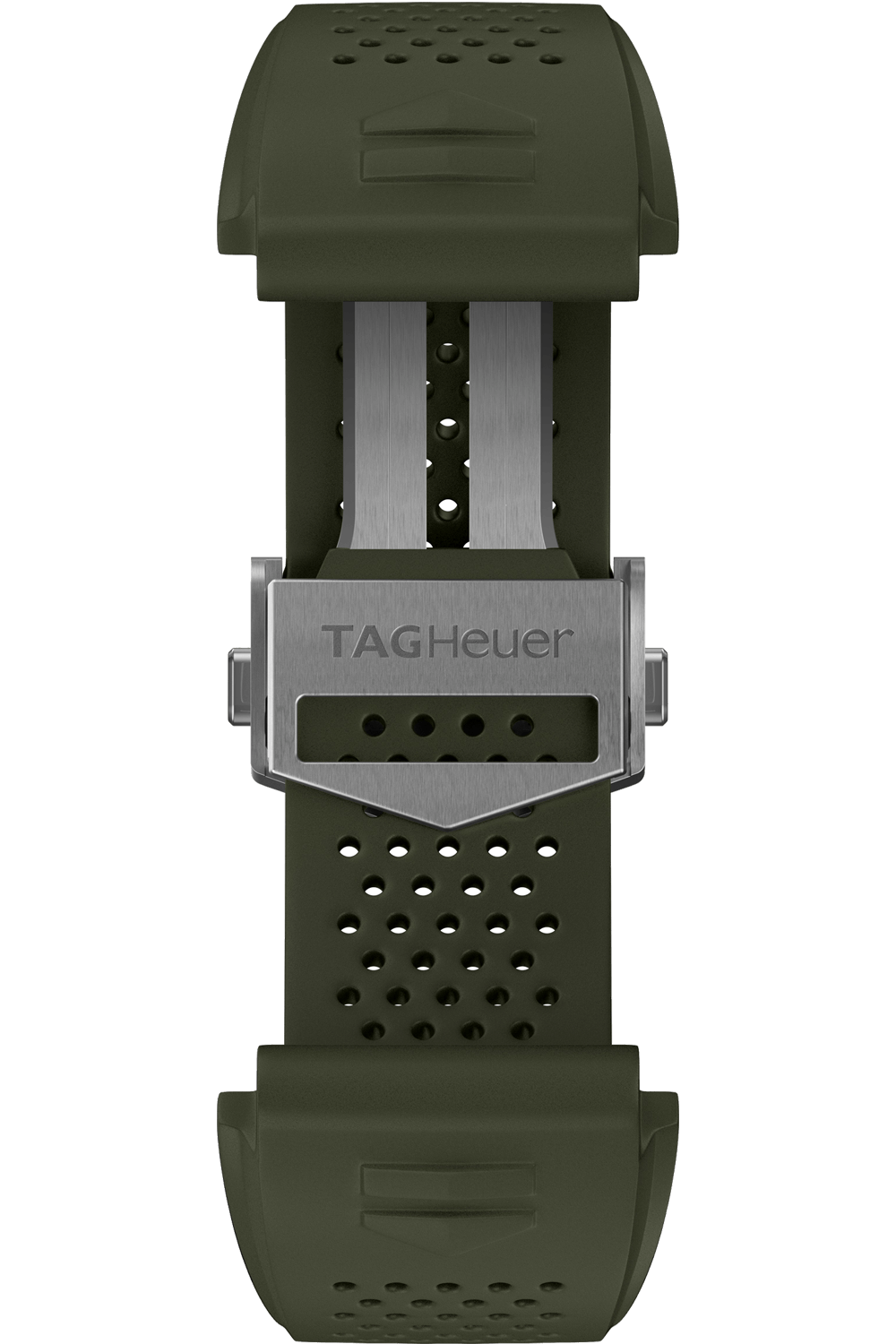 TAG Heuer Connected Watch Strap Khaki Tourneau