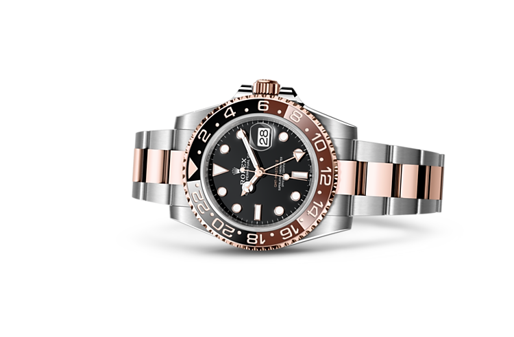 Rolex GMT Master II in Everose Rolesor combination of