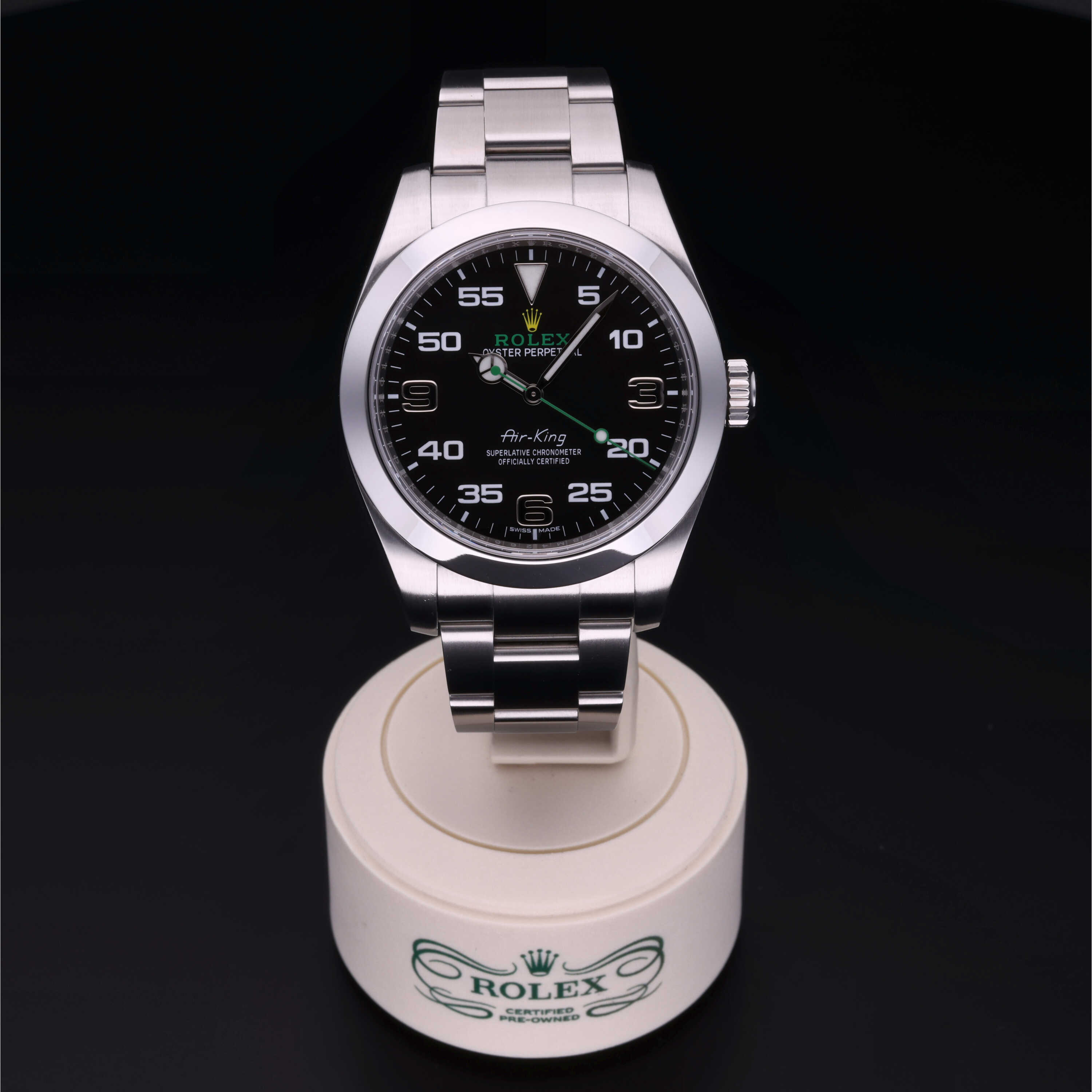 stimulere forurening kærlighed Rolex Certified Pre-Owned Air-King 40 mm in Oystersteel, 116900 | Tourneau  | Bucherer