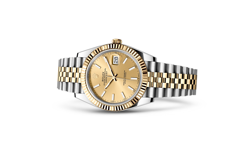 Rolex Datejust in Yellow Rolesor - combination of Oystersteel and ...