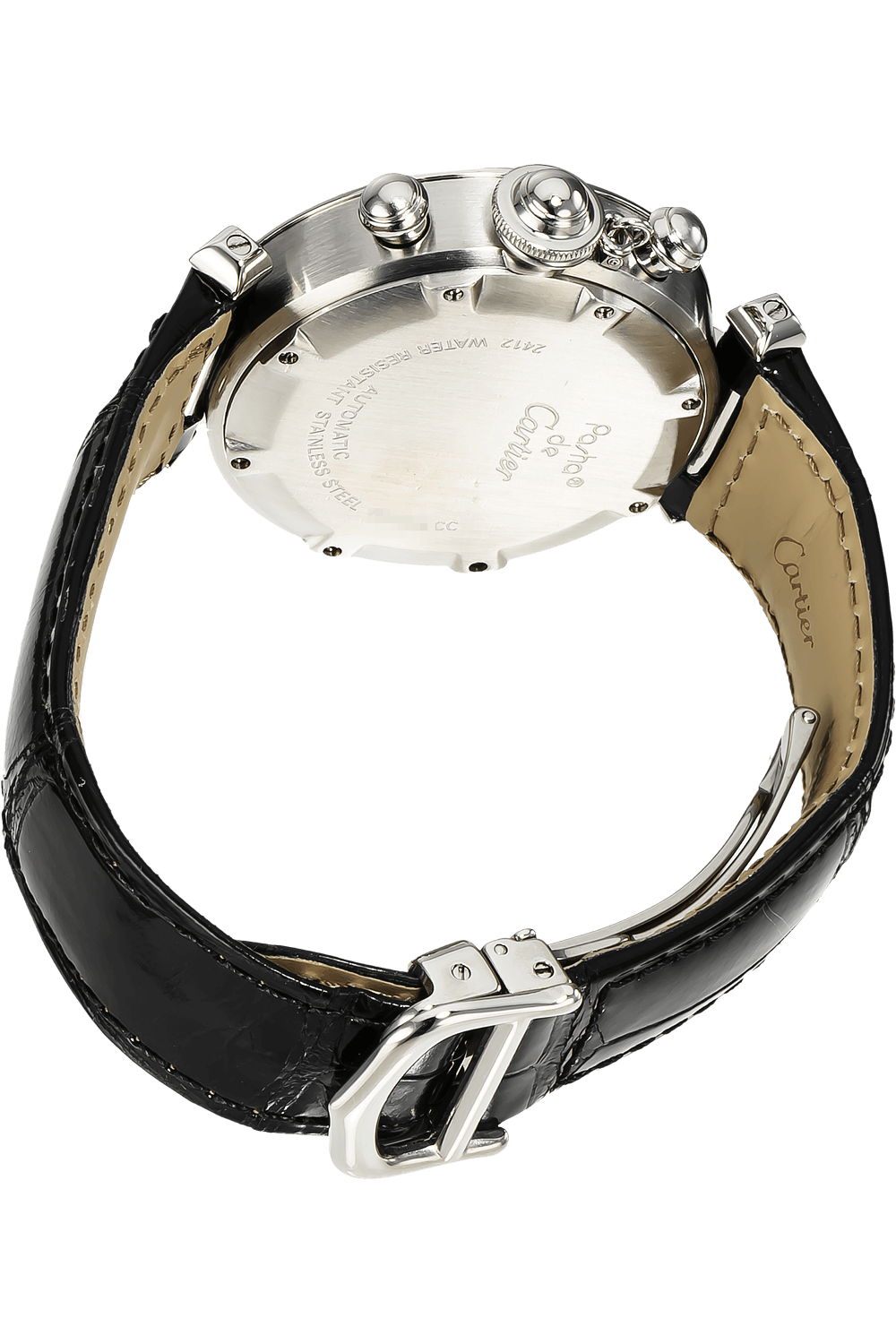 Pre-Owned Cartier Pasha C Chronograph (W31039M7)