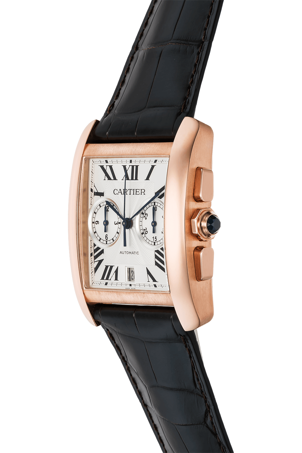 rnshw Cartier Tank 腕時計 余りコマ付き Pre-Owned Cartier Tank MC Chronograph (W5330005)