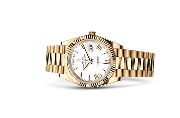 Rolex day date discount 40 yellow gold