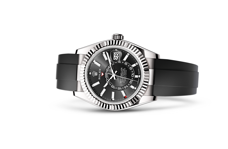 Rolex sky dweller black dial price outlet