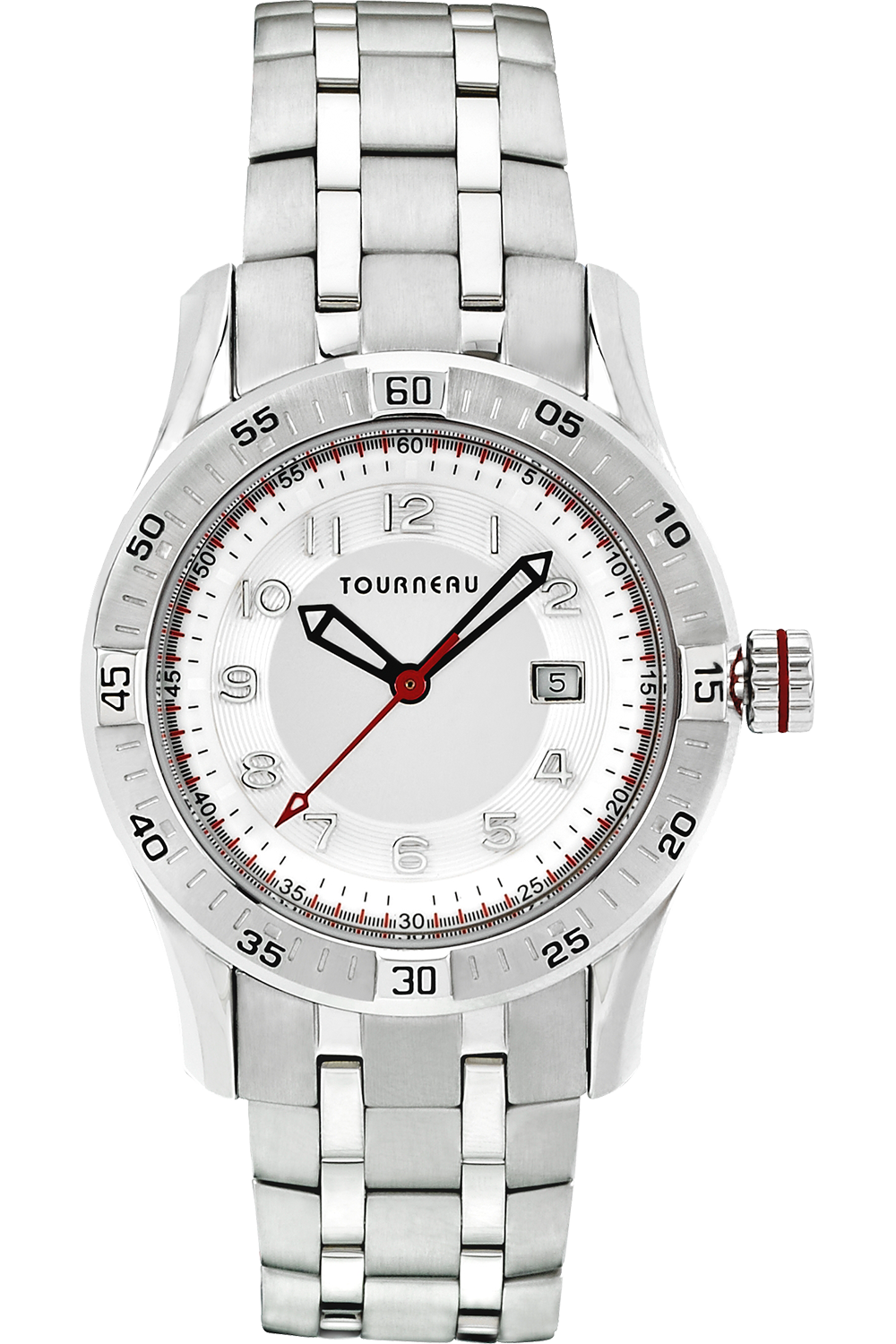 Tourneau women's watch sales 32mm stainless steel