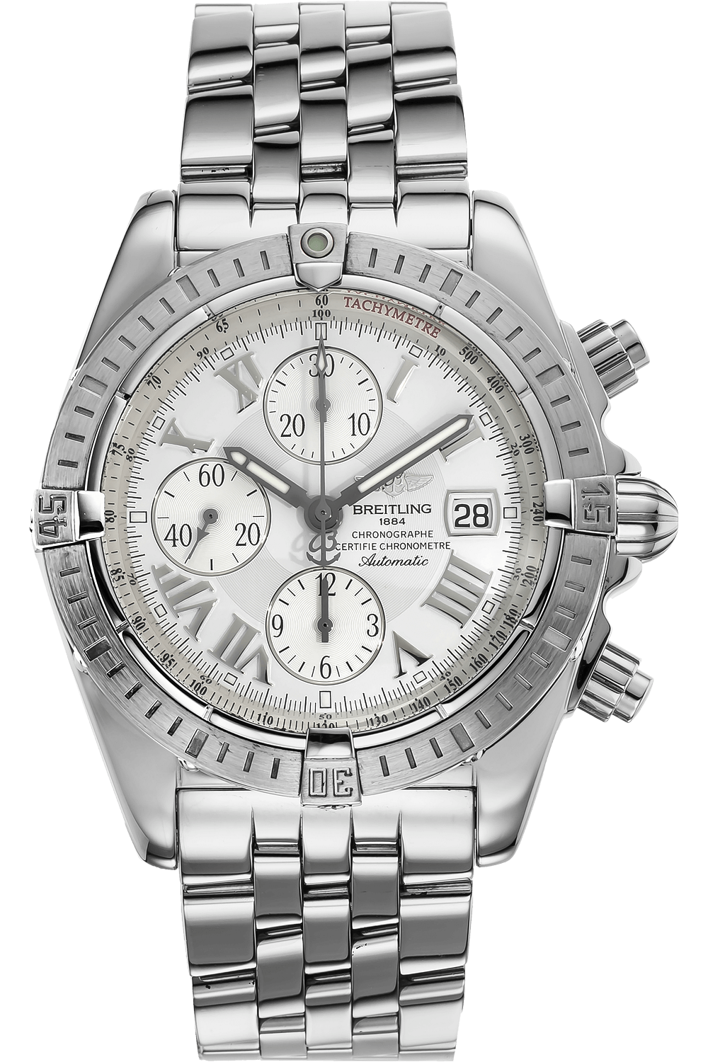 breitling 1884 chronographe certifie chronometre automatic