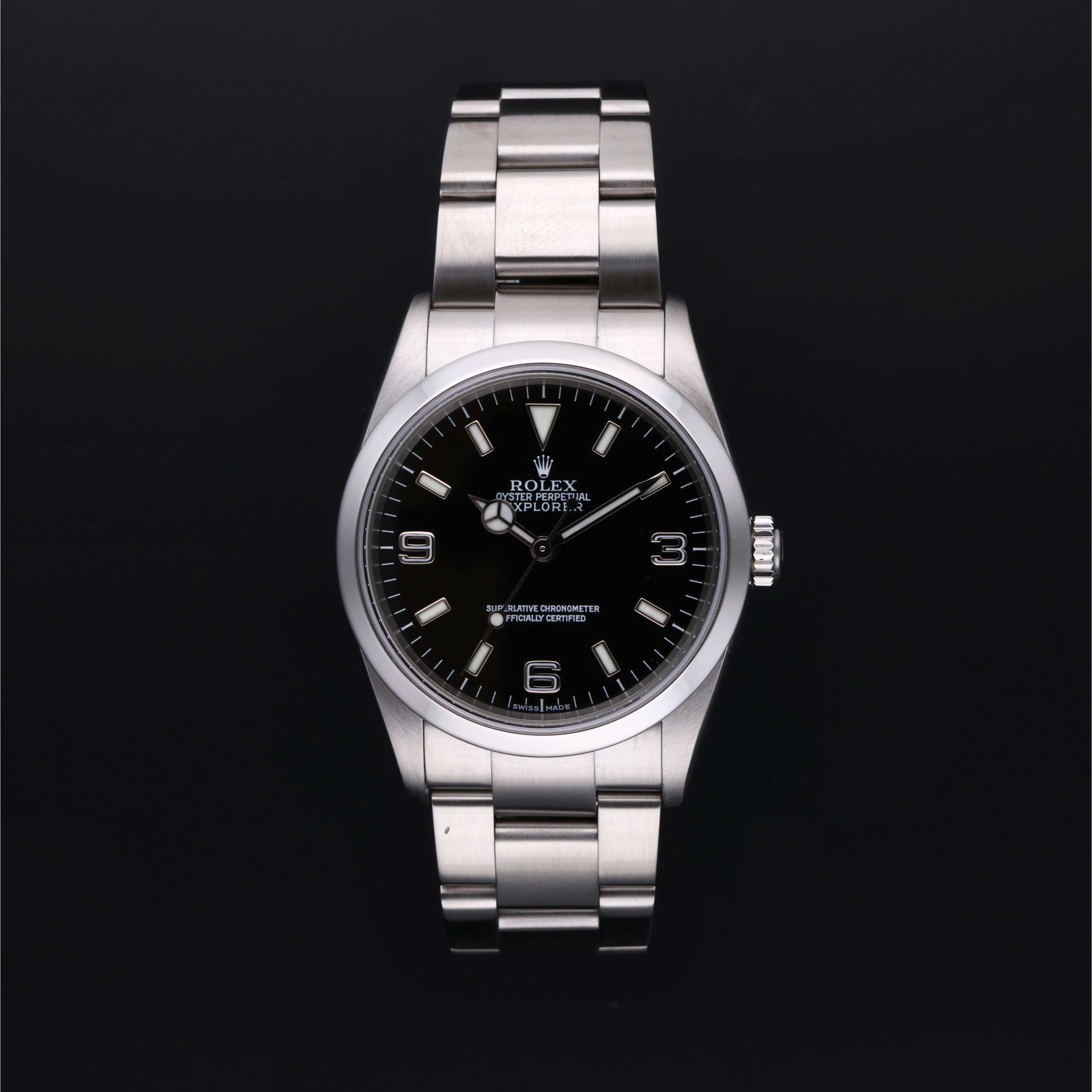 Rolex Certified Pre Owned Explorer 36 mm in Oystersteel 114270